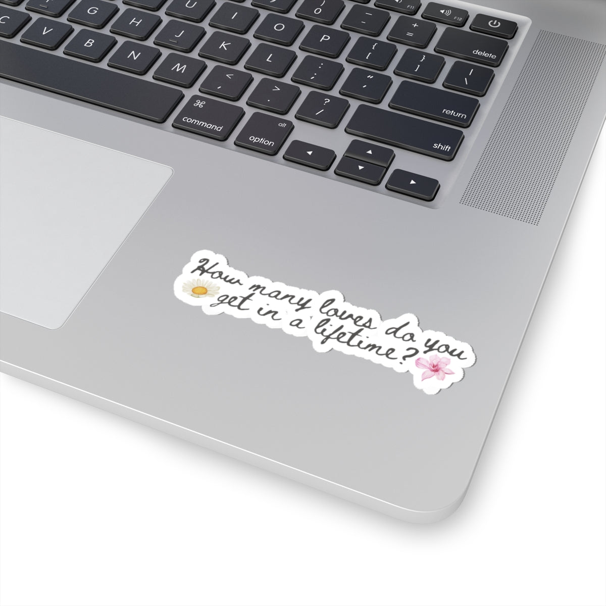 "How Many Loves Do You Get in a Lifetime?" Sticker