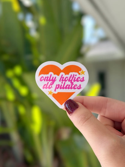 Only Hotties Do Pilates Sticker | #2