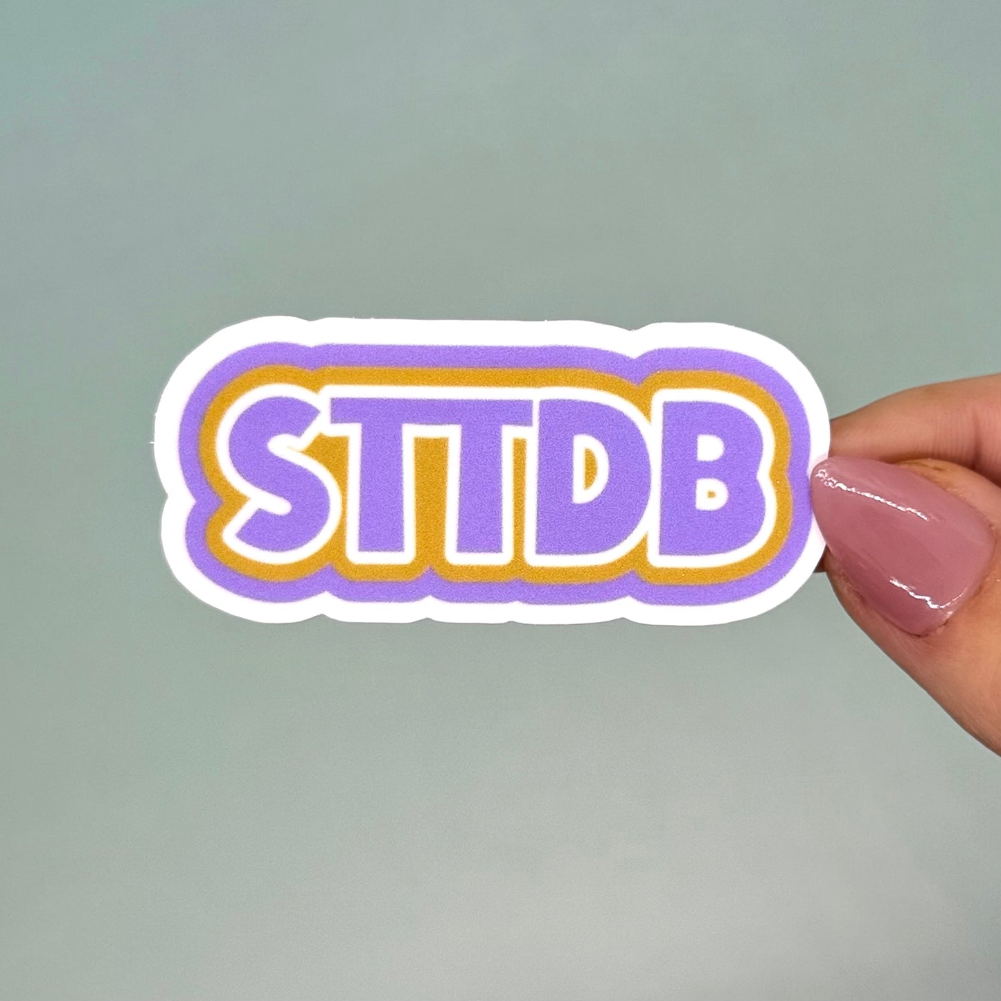 STTDB LSU Tiger Fan Sticker