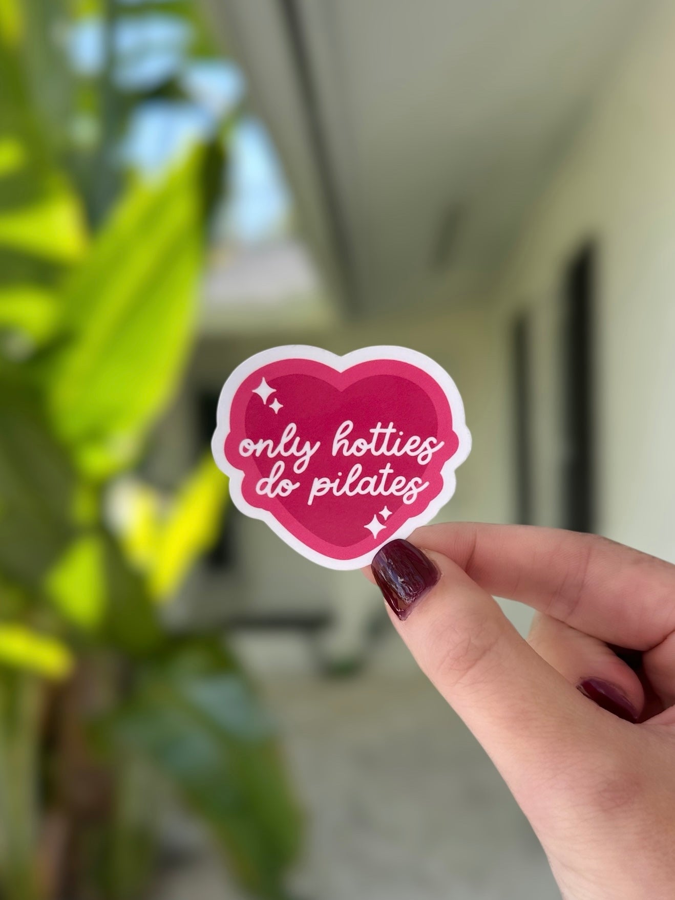 Only Hotties Do Pilates Sticker | #5