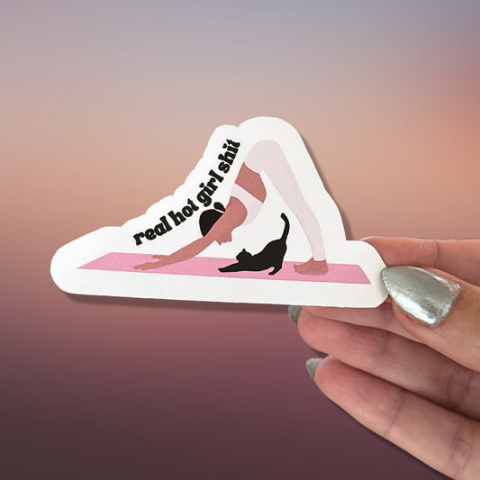 Real Hot Girl Shit Sticker