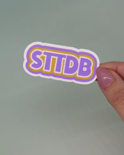 STTDB LSU Tiger Fan Sticker