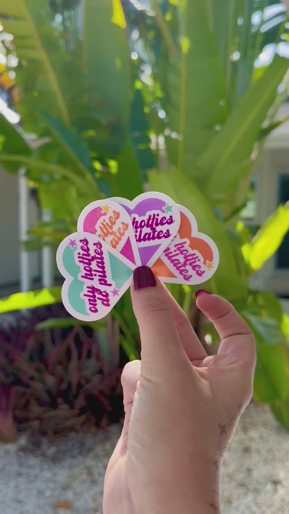 Only Hotties Do Pilates Sticker | #2